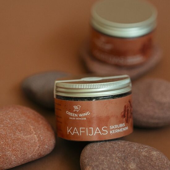 JAUNUMS! Kafijas skrubis ķermenim, 150 ml